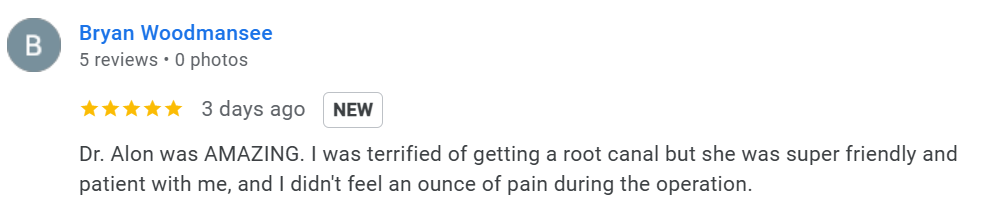 Dr. Elinor Alon - Trustburn Patient Review - Bryan Woodmansee