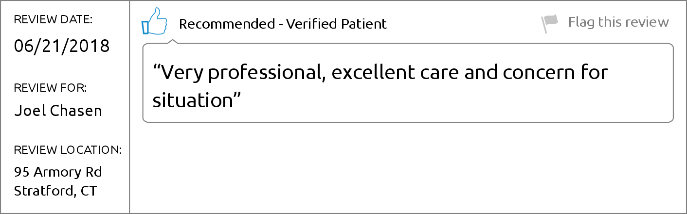 Dr. Joel Chasen - Brighter Patient Review