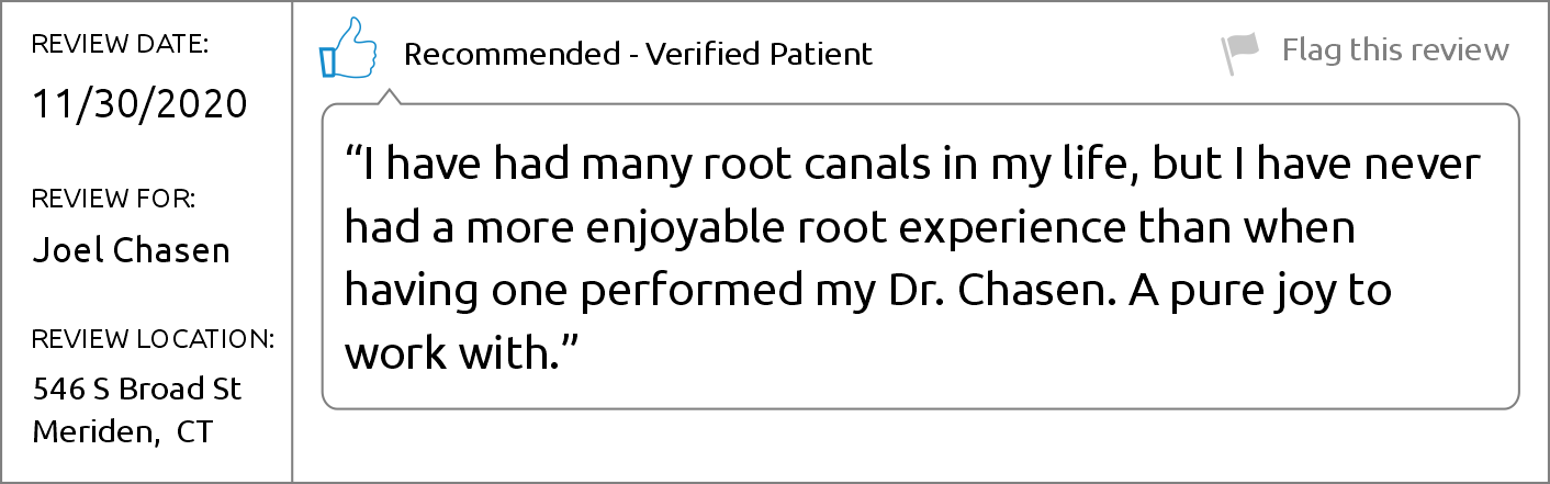 Dr. Joel Chasen - Brighter Patient Review