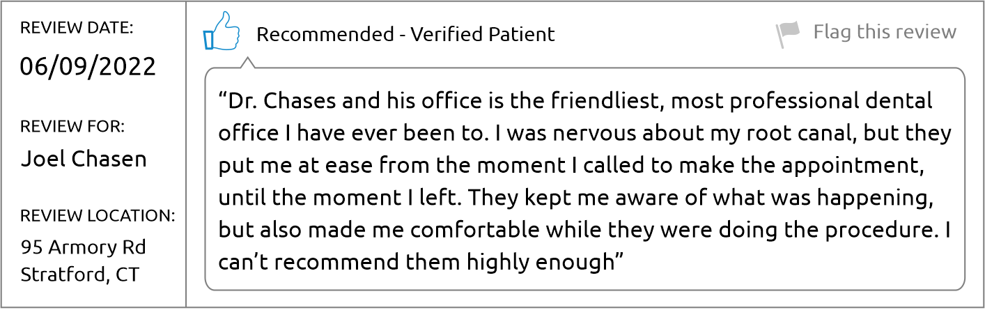 Dr. Joel Chasen - Brighter Patient Review