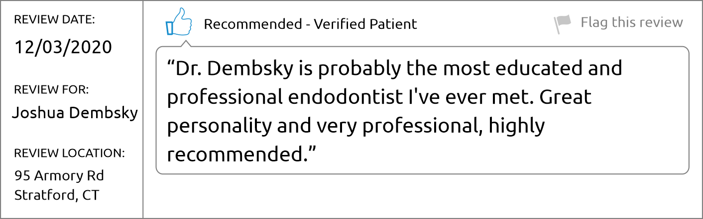 Dr. Joshua Demsbky - Brighter Patient review